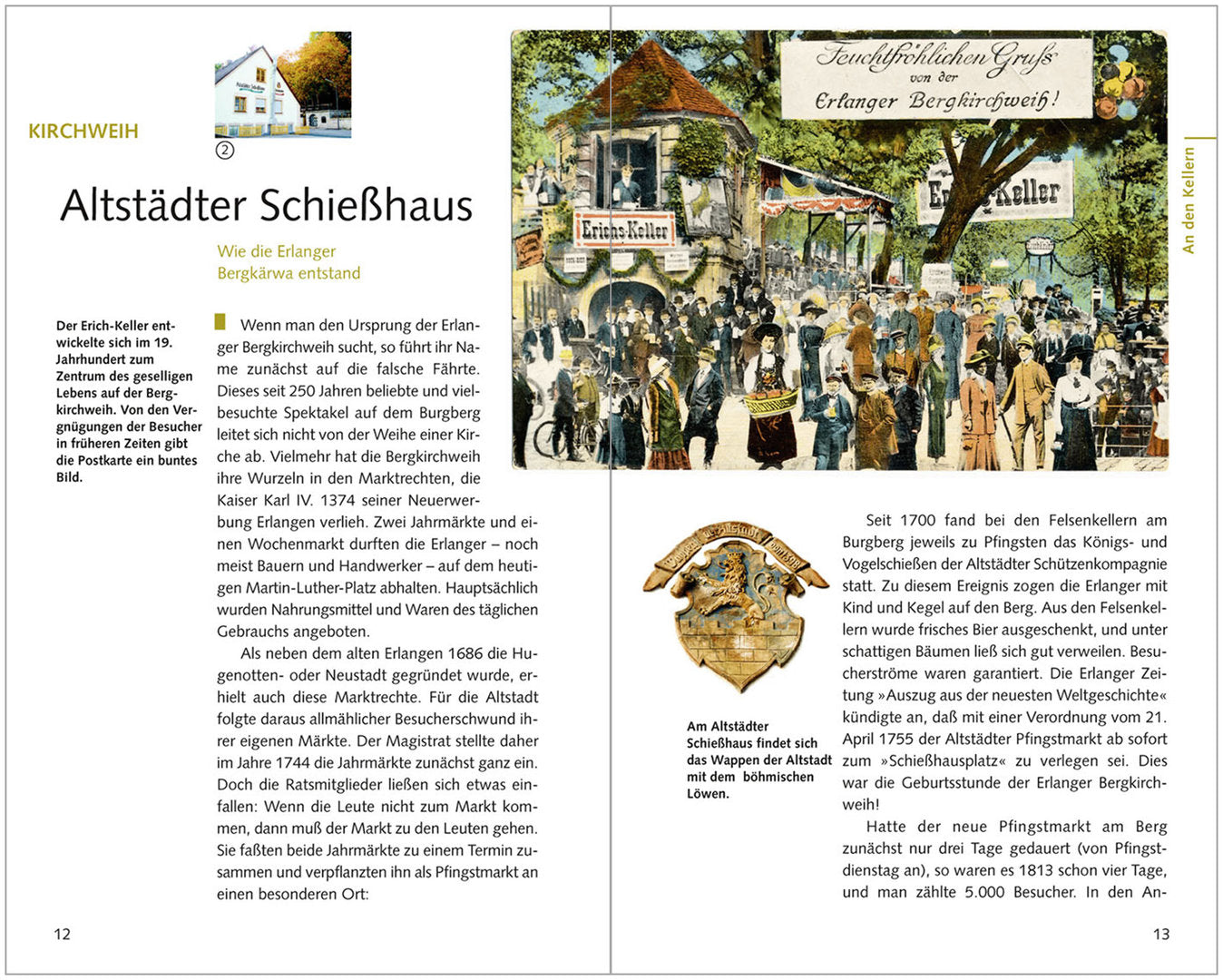 Bergkirchweih und Platenhäuschen - Rund um den Erlanger Burgberg