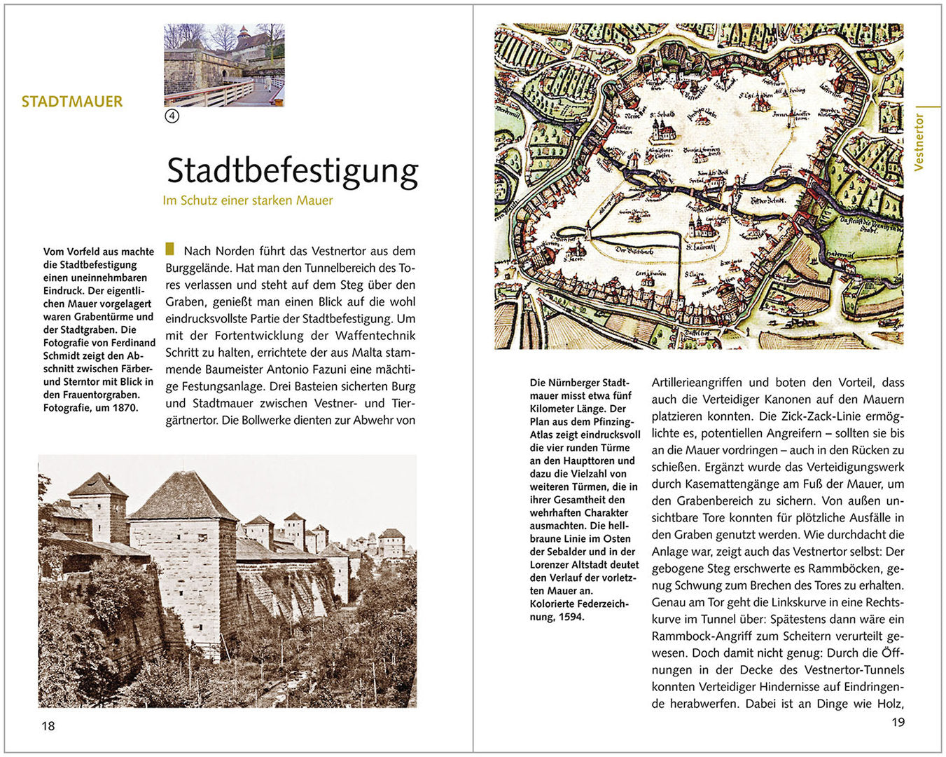 Nürnberg - Die mittelalterliche Stadt. Kurzführer