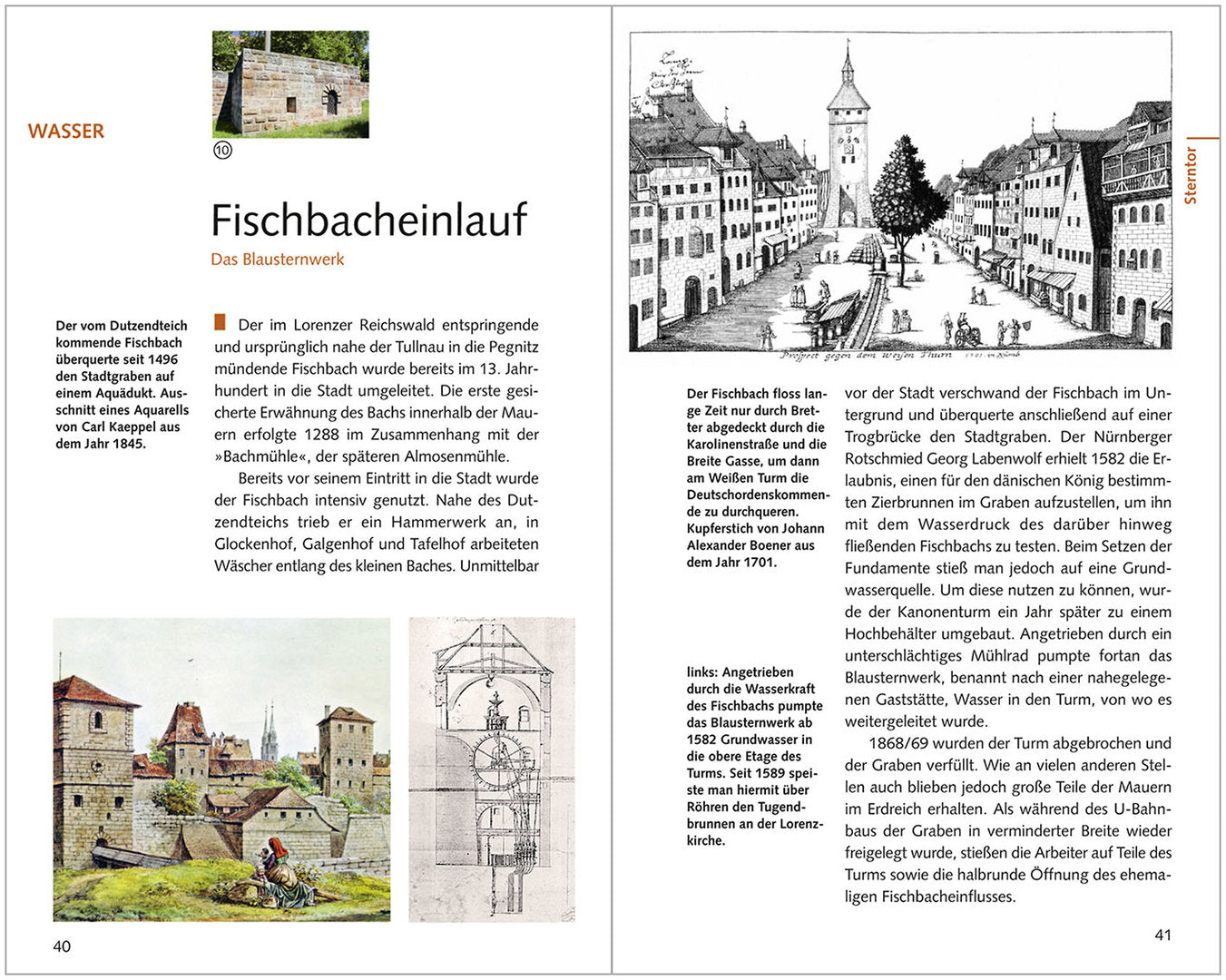 Mauer, Türme und Bastionen - Die Nürnberger Stadtmauer