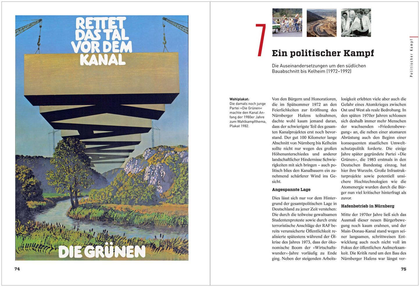 DER MAIN-DONAU KANAL. Idee, Geschichte und Technik
