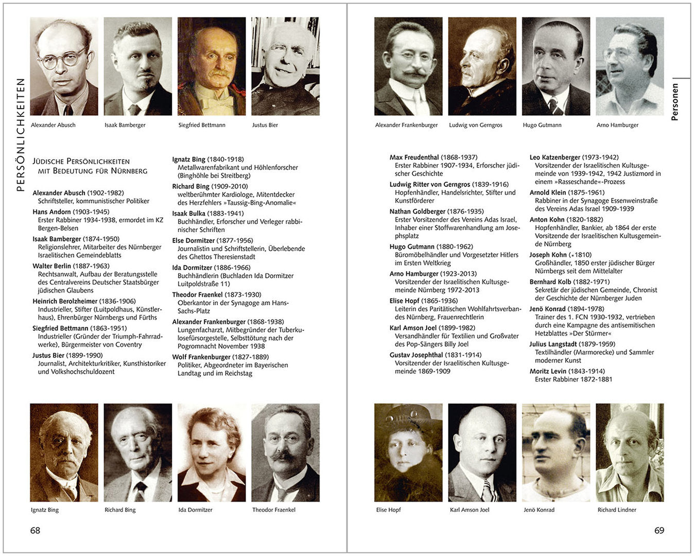 Geschichte der Juden in Nürnberg. Kurzführer