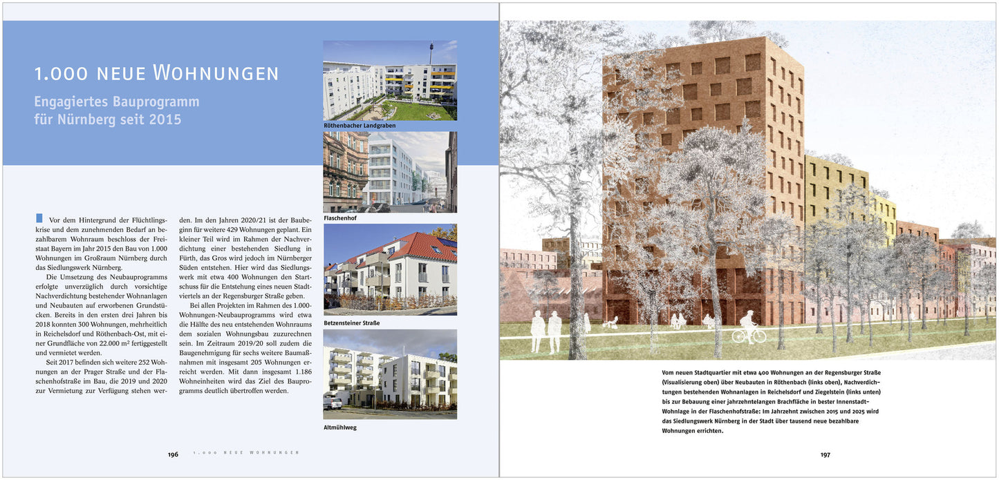 100 Jahre Siedlungswerk Nürnberg. 1919 - 2019.