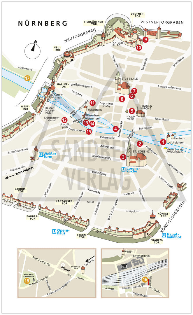 Nürnberger Kriminalgeschichte - Henkerhaus, Lochgefängnis und Schuldturm.