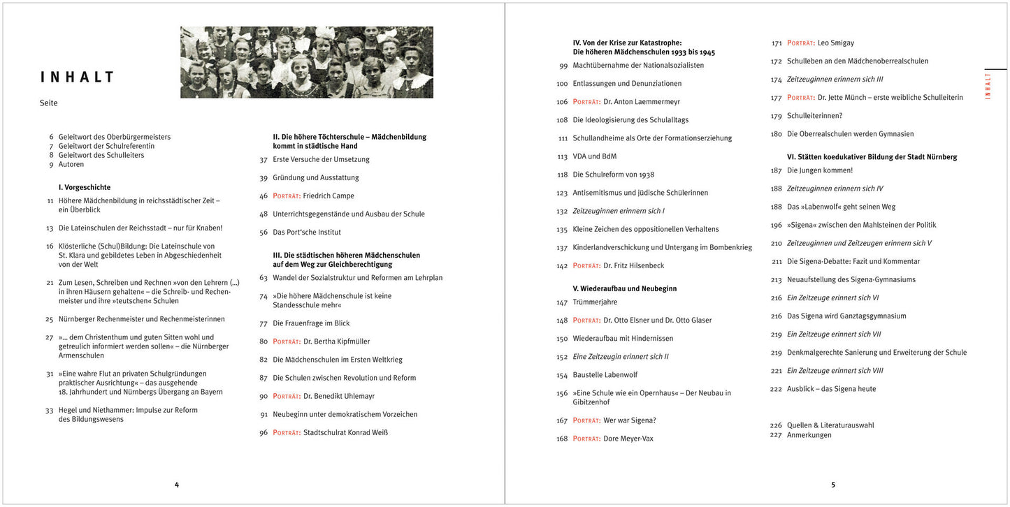 Sigena Gymnasium Nürnberg - 200 Jahre auf dem Weg zur Gleichberechtigung - Festschrift