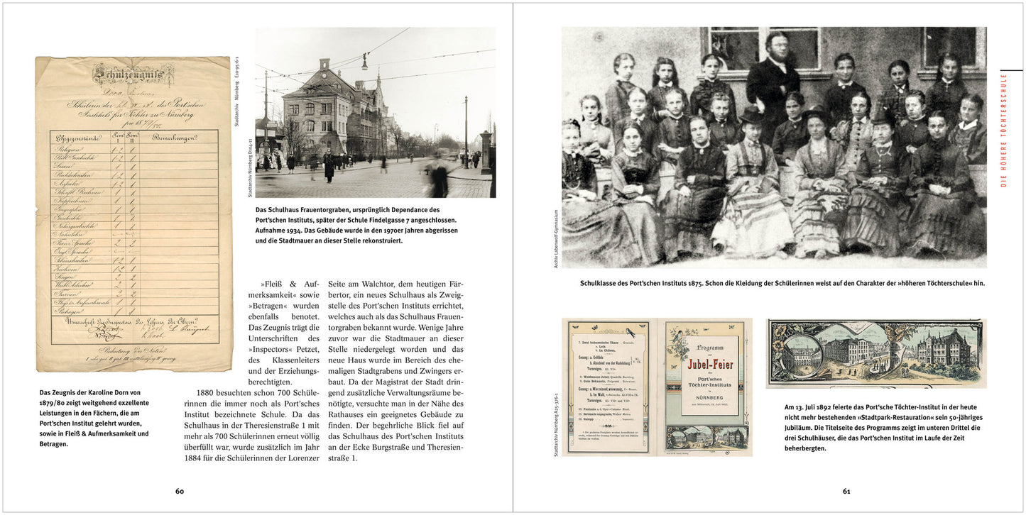 Sigena Gymnasium Nürnberg - 200 Jahre auf dem Weg zur Gleichberechtigung - Festschrift