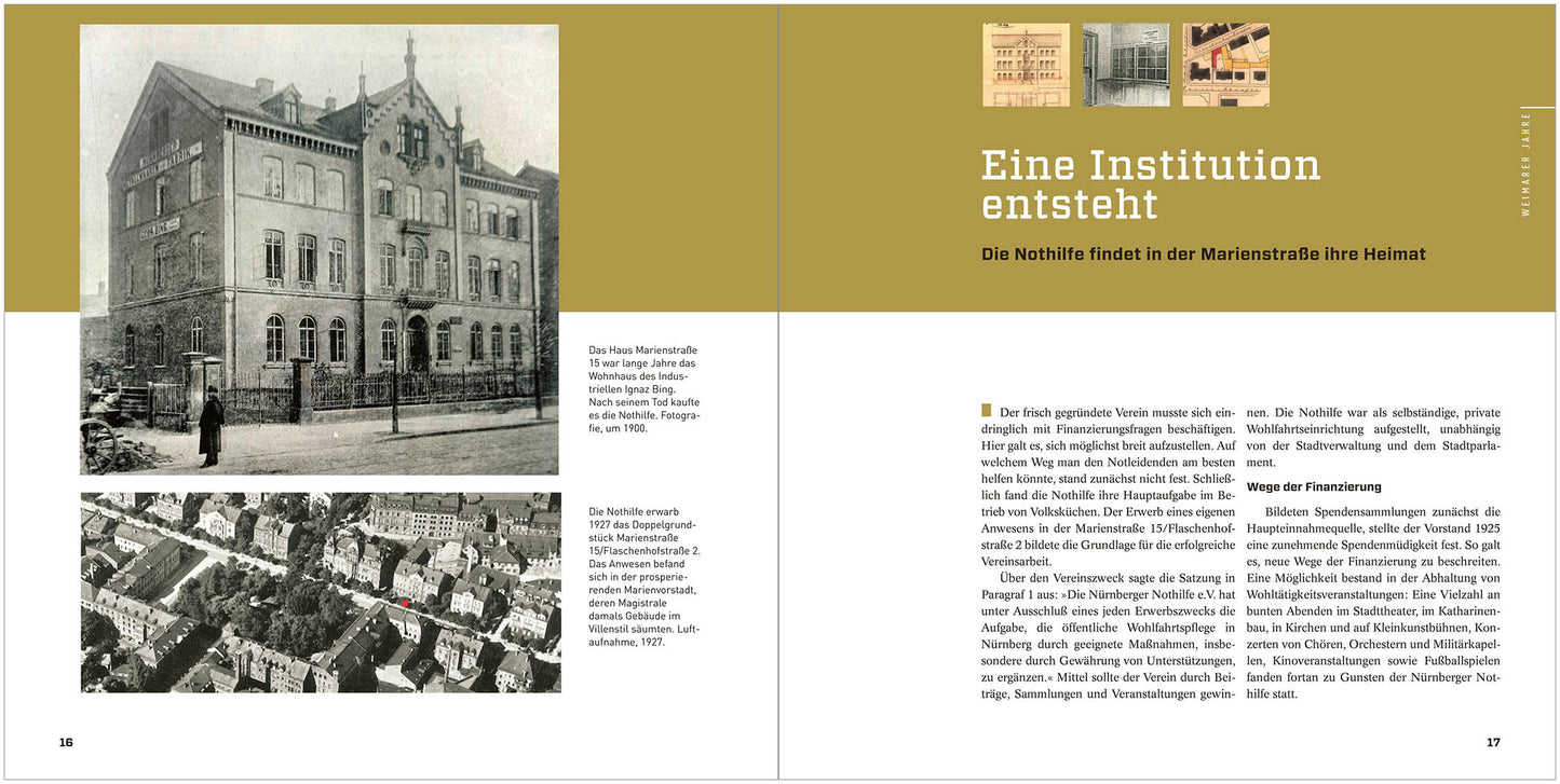 Von der Nürnberger Nothilfe zum WIN e.V. - 100 Jahre soziales Engagement im Spiegel der Zeit