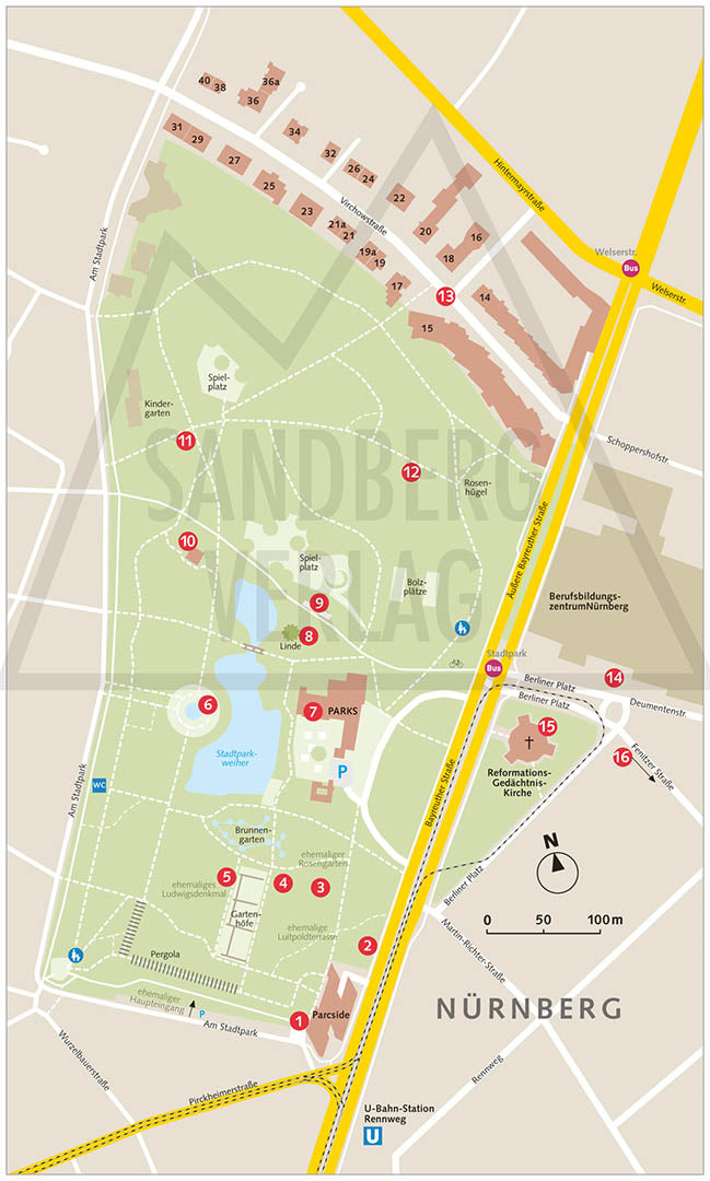 Der Nürnberger Stadtpark. Eine Grünanlage im Wandel