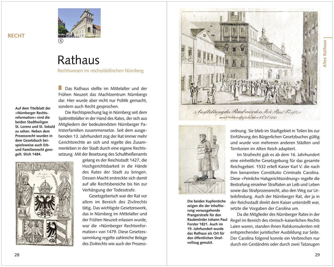 Nürnberger Kriminalgeschichte - Henkerhaus, Lochgefängnis und Schuldturm.