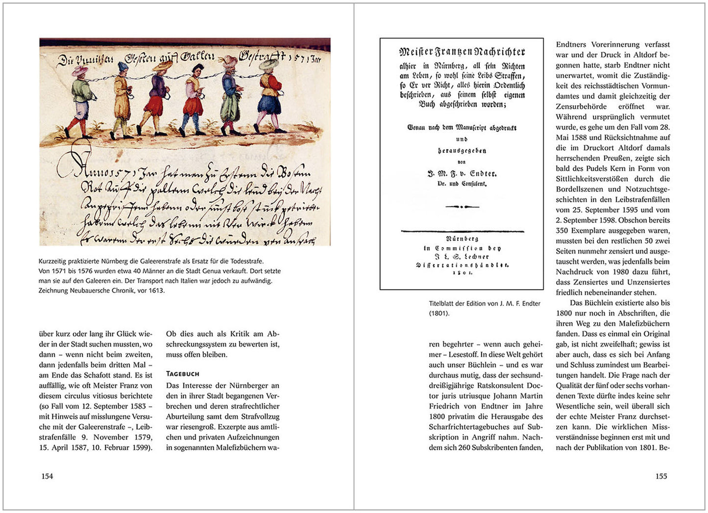 Hinrichtungen und Leibstrafen - Tagebuch des Nürnberger Henkers Franz Schmidt