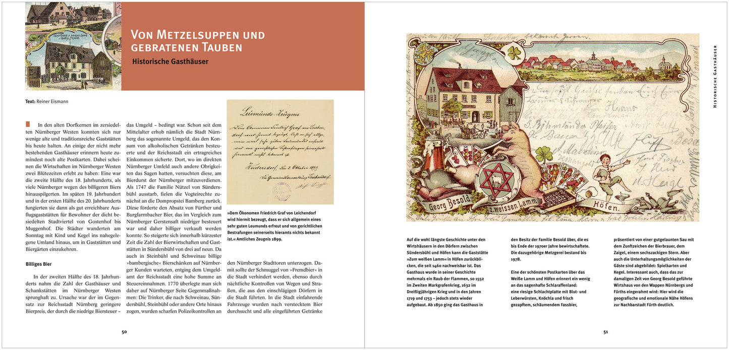 Der Nürnberger Westen - Höfen, Leyh, Sündersbühl und Höfen