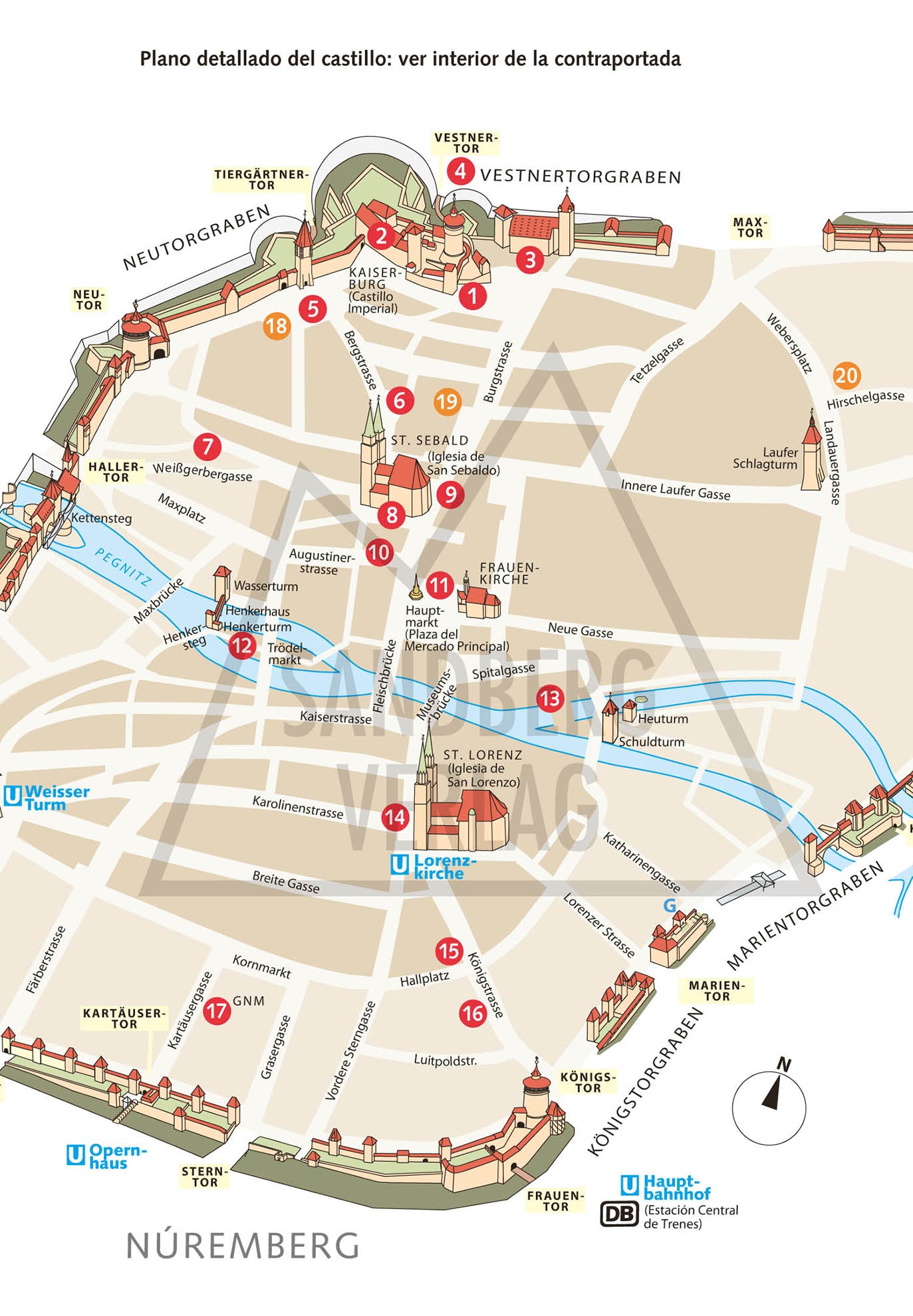 Núremberg - La ciudad Medieval. Guía